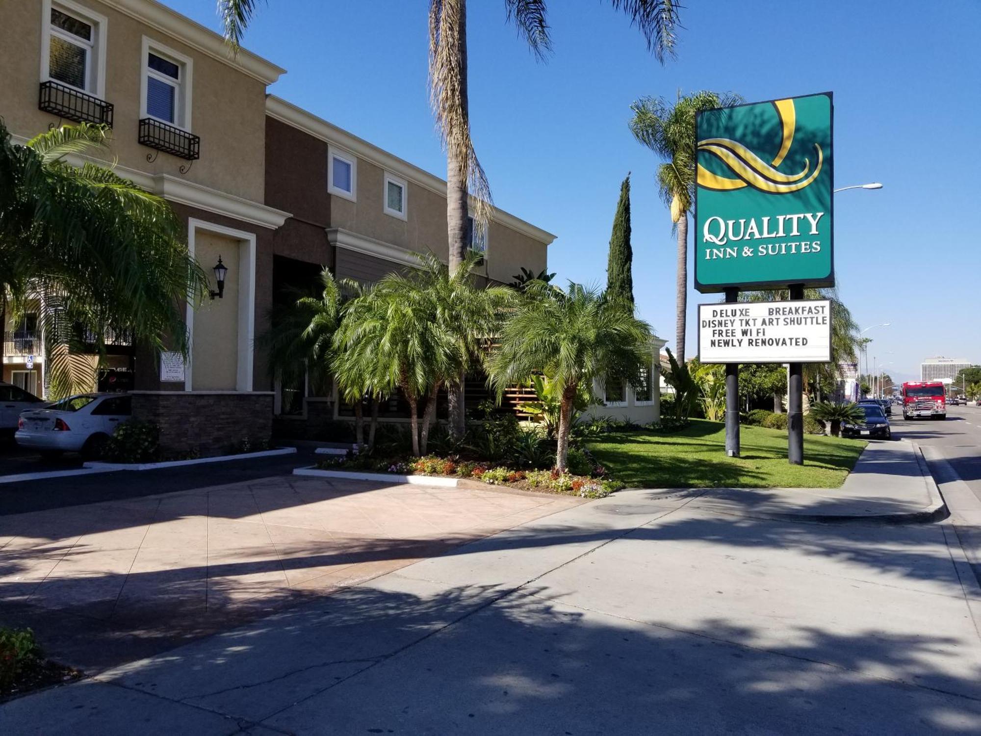 Quality Inn&Suites Anaheim Maingate Exterior foto